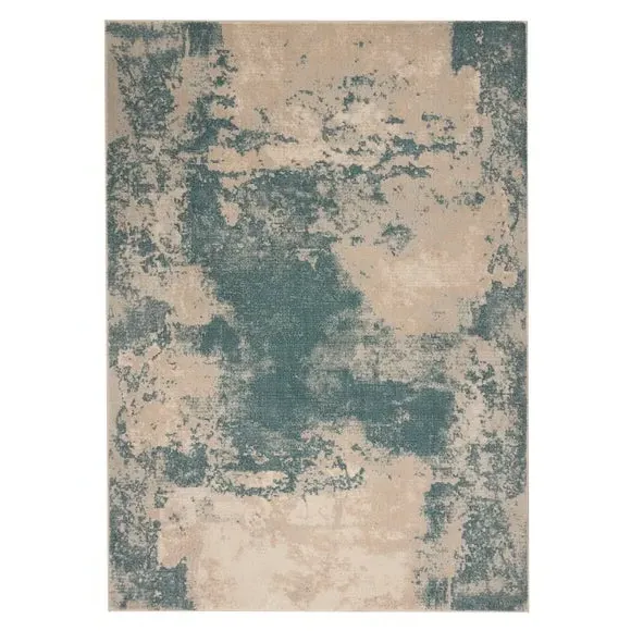 Area Rug with Ombre Effects - Grey