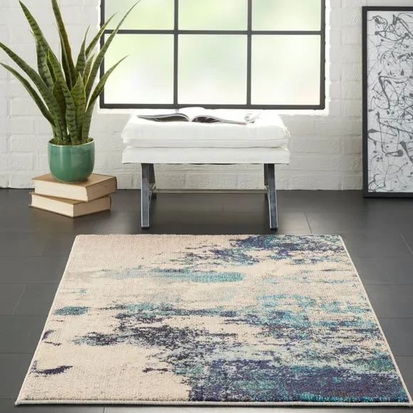 Celestial Area Rug - Teal