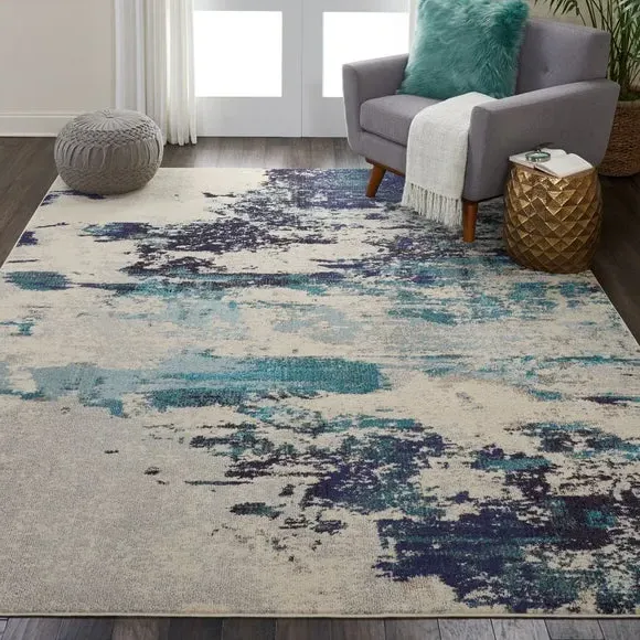 Celestial Area Rug - Teal