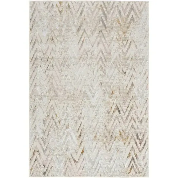 Herringbone Rug with Shimmer - Pink, Velvet