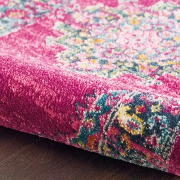 Low Pile Rug - Fuchsia