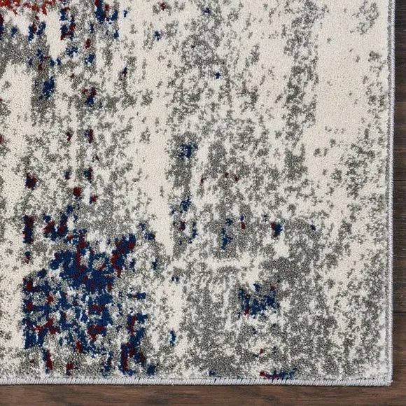 Runner Rug Abstract Design - Multicolor