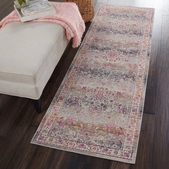 Runner Rug Distressed - Grey