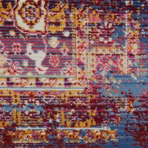 Runner Rug Persian Design - Red, Low Pile