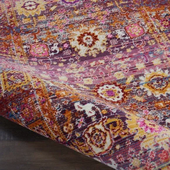 Runner Rug Persian Design - Red, Low Pile