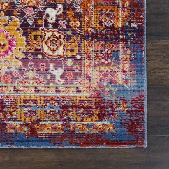 Runner Rug Persian Design - Red, Low Pile