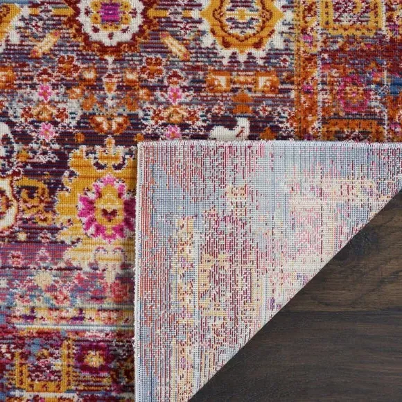 Runner Rug Persian Design - Red, Low Pile