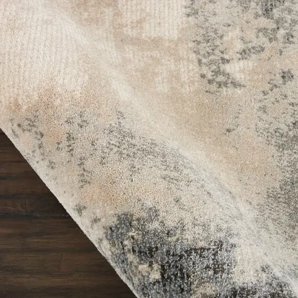 Runner Rug with Ombre Design - Grey