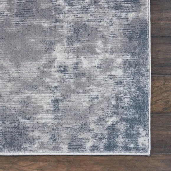 Textured Area Rug - Grey
