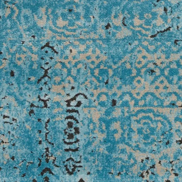 Tribal Pattern Rug - Latte, Polypropylene
