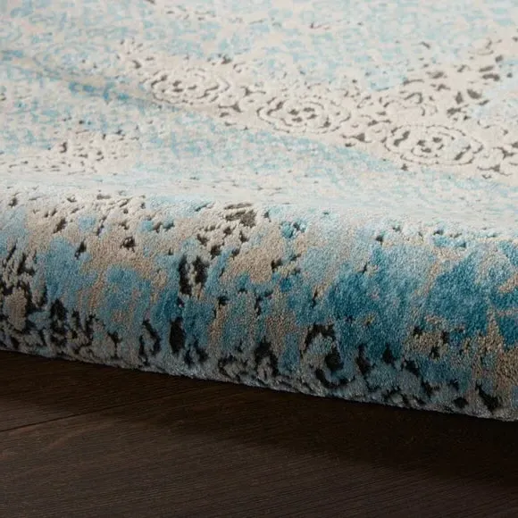 Tribal Pattern Rug - Latte, Polypropylene