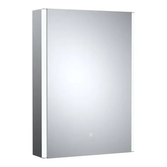 LED Mirror Cabinet with Touch Sensor - Silver image
