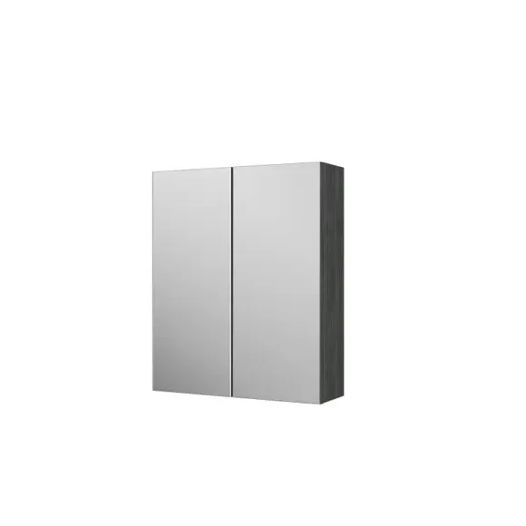 Mirror Cabinet with Soft Close - Anthracite image