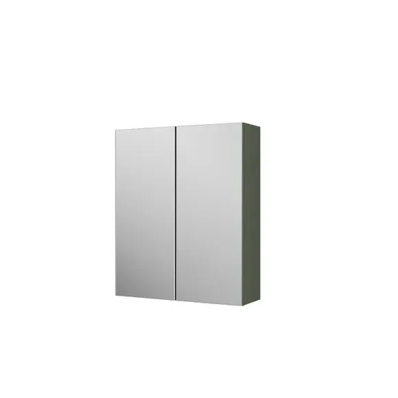 Mirror Cabinet with Soft Close - Green