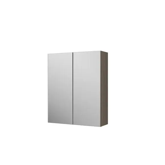 Mirror Cabinet with Soft Close - Natural