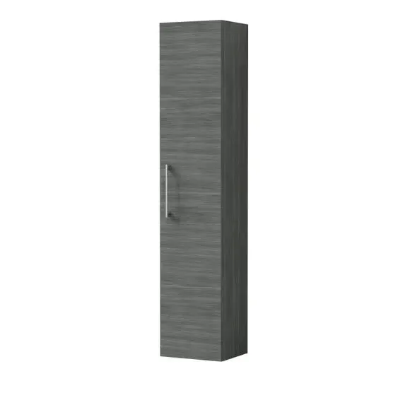 Tall Storage Unit Wall Mounted - Anthracite image