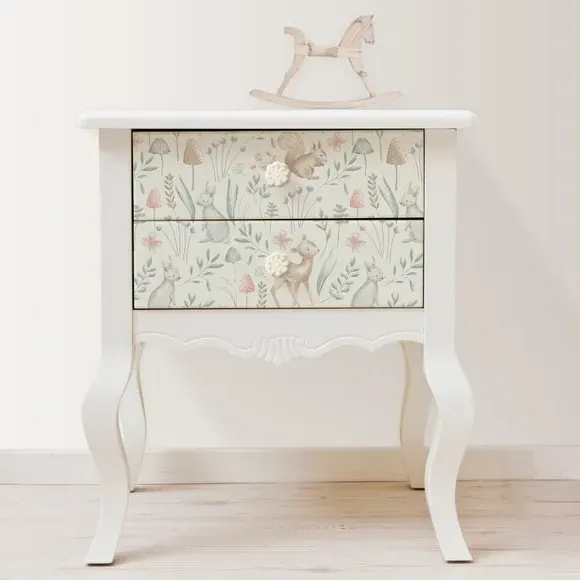 Self Adhesive Wallpaper Animals - Natural