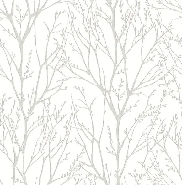 Self-Adhesive Wallpaper - Grey, Paper