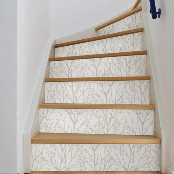 Self-Adhesive Wallpaper - Grey, Paper