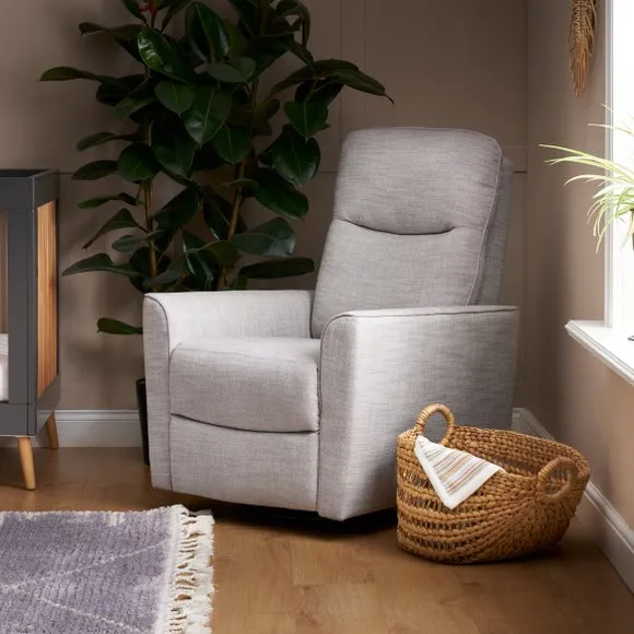 Swivel Glider Recliner Chair - Pebble