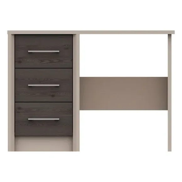 3-Drawer Dressing Table - Dark Wood image