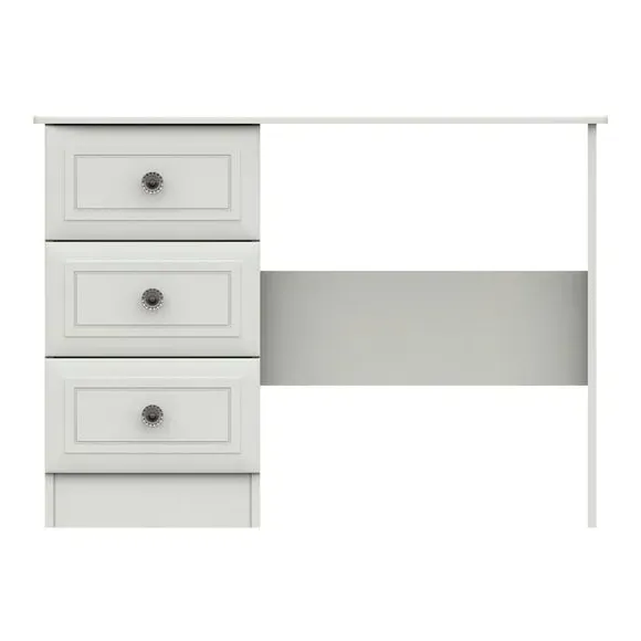 3-Drawer Dressing Table - White, Melamine