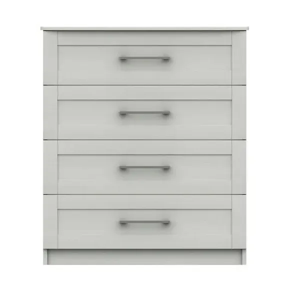4-Drawer Chest with Shaker Handles - White image