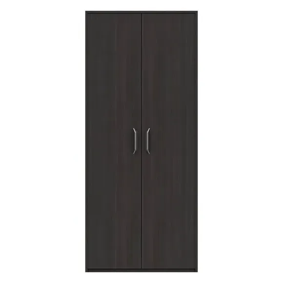 Double Wardrobe with Mirror Option - Black image