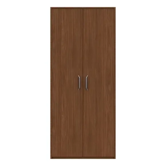 Double Wardrobe with Mirror Option - Walnut