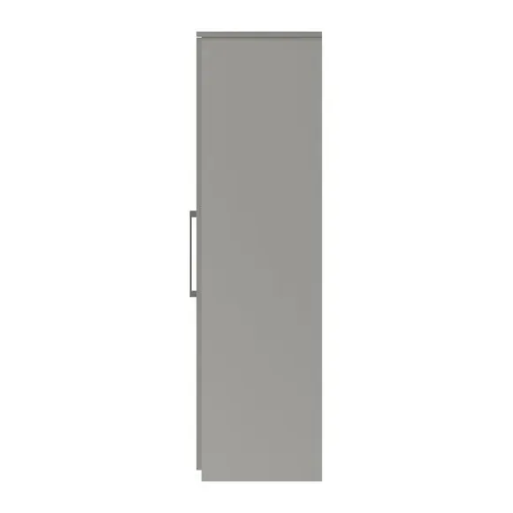 Double Wardrobe with Shaker Doors - Light Grey