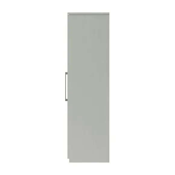 Double Wardrobe with Shaker Doors - White