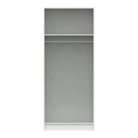 Double Wardrobe with Shaker Doors - White