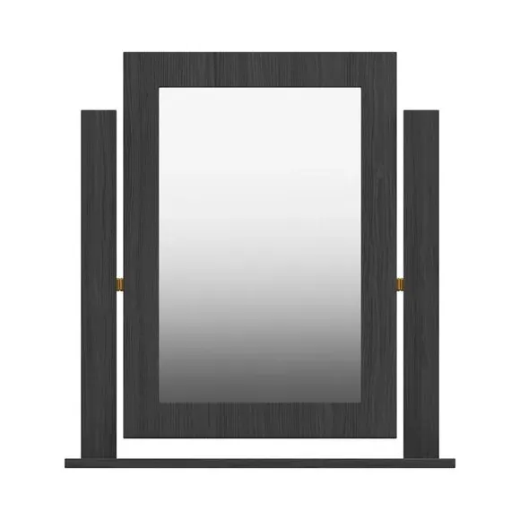 Free Standing Dressing Table Mirror - Grey image