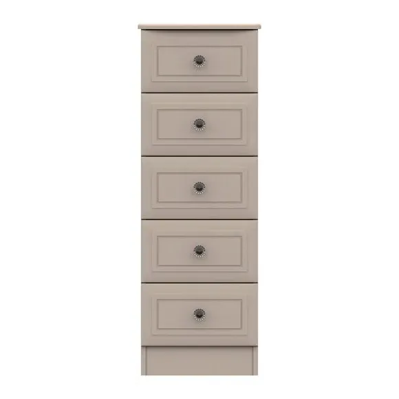 Tall 5 Drawer Chest - Earth image