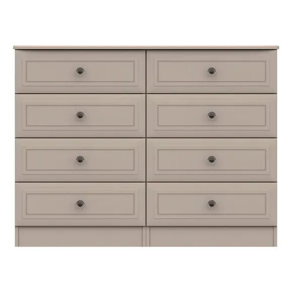 Wide 8 Drawer Chest - Earth image