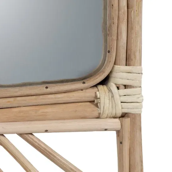 Rectangle Wall Mirror - Natural, Rattan
