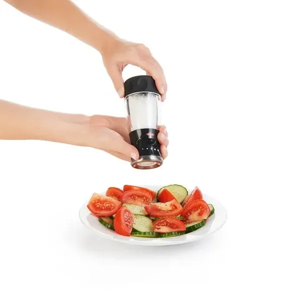 Adjustable Salt Mill - Black, Ceramic