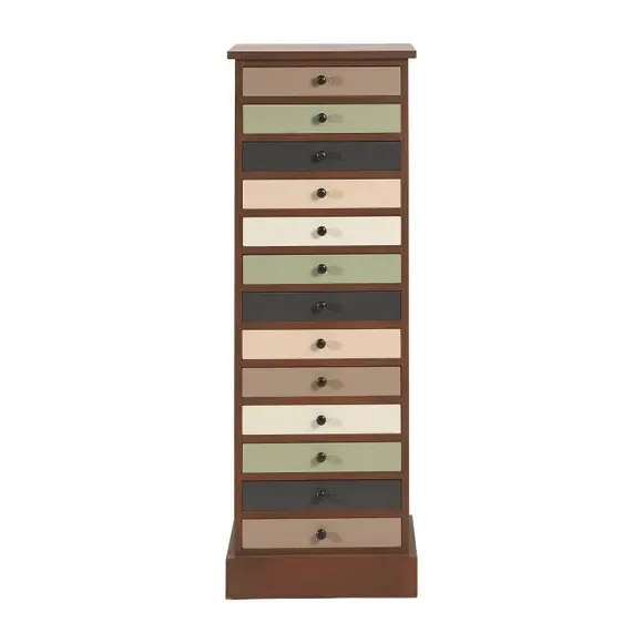 13-Drawer Chest - Pastel, Pine