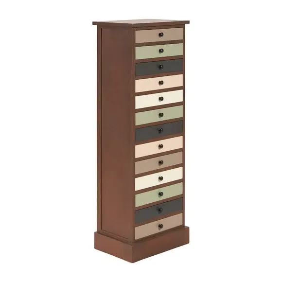 13-Drawer Chest - Pastel, Pine