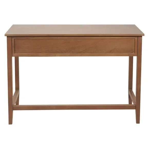3-Drawer Desk with Storage - Sage, Pine Wood