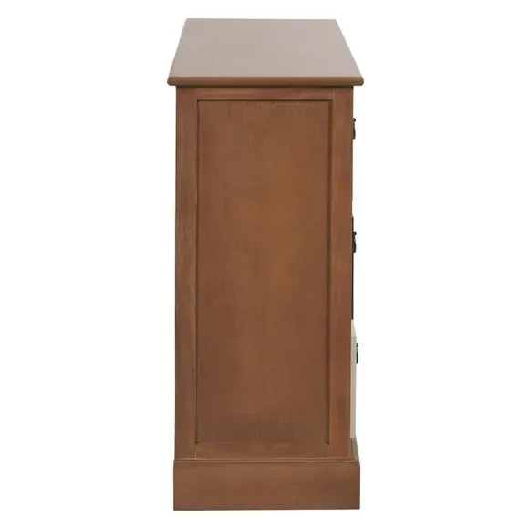 4-Drawer Chest with Handles - Multicolor, Pine