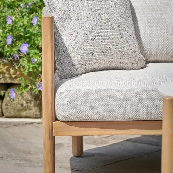 5-Piece Outdoor Seating Set - Natural, Acacia Wood