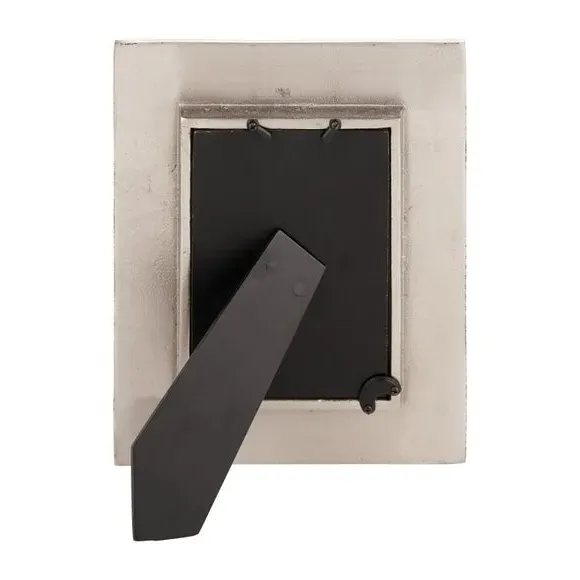 5x7 Photo Frame Croc Effect - Silver, Aluminium