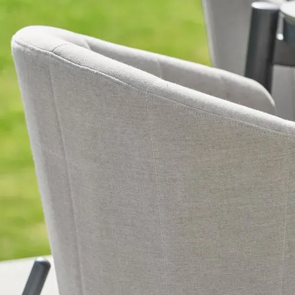 6-Seater Outdoor Dining Set - Putty, Acrylic