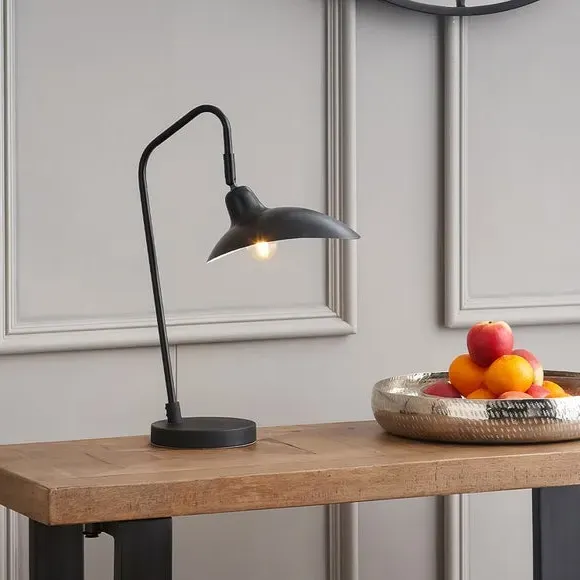 Adjustable Task Table Lamp - Black, Metal image