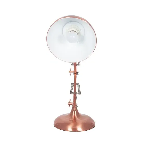 Adjustable Task Table Lamp - Copper