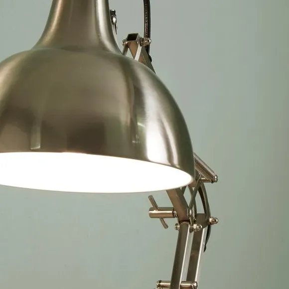 Adjustable Task Table Lamp - Silver