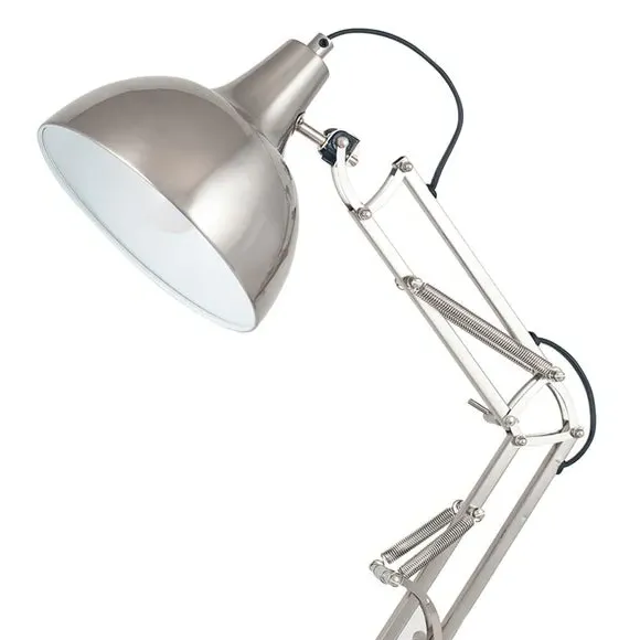 Adjustable Task Table Lamp - Silver