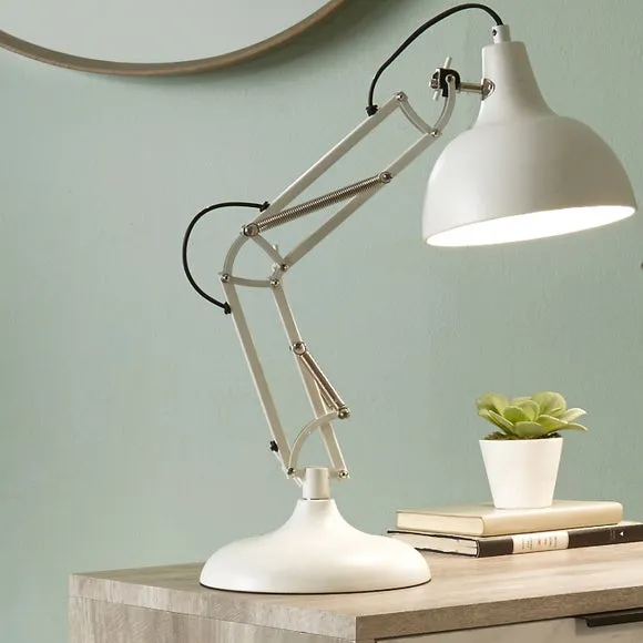 Adjustable Task Table Lamp - White