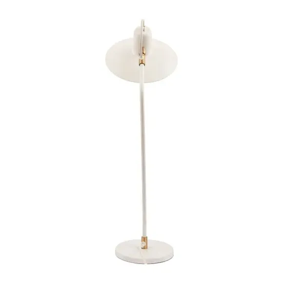 Angle Arm Task Table Lamp - White, Metal